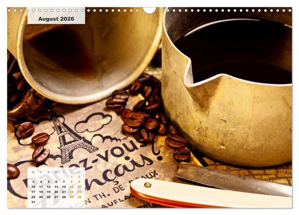 Produktbild: KAFFEE 2026 (Wandkalender 2026 DIN A3 quer), CALVENDO Monatskalender