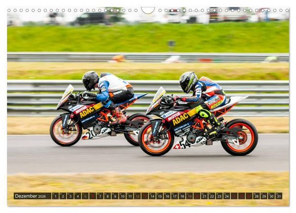Produktbild: Motorrad Rennsport (Wandkalender 2026 DIN A3 quer), CALVENDO Monatskalender