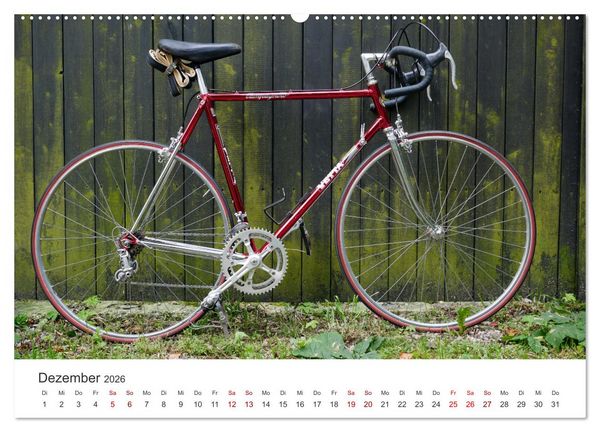 Produktbild: Stahlrenner - Rennrad-Klassiker aus Europa (hochwertiger Premium Wandkalender 2026 DIN A2 quer), Kunstdruck in Hochglanz