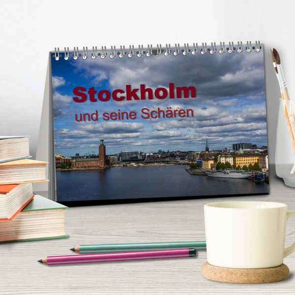 Produktbild: Stockholm und seine Sch&auml;ren (Tischkalender 2026 DIN A5 quer), CALVENDO Monatskalender