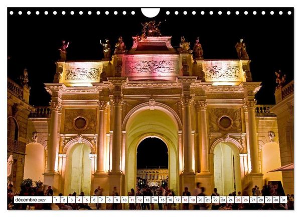 Produktbild: Nancy et Metz &ndash; Tr&eacute;sors uniques en Lorraine (Calendrier mural 2027 DIN A4 vertical), CALVENDO calendrier mensuel