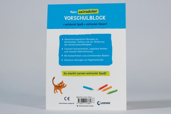 Produktbild: Mein extradicker Vorschulblock