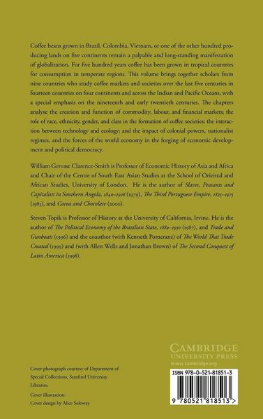 Produktbild: The Global Coffee Economy in Africa, Asia, and Latin America, 1500 1989