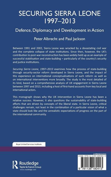 Produktbild: Securing Sierra Leone, 1997-2013