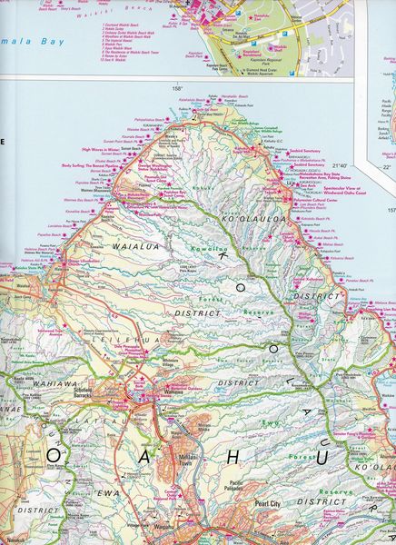 Produktbild: Nelles Map Landkarte Hawaiian Islands