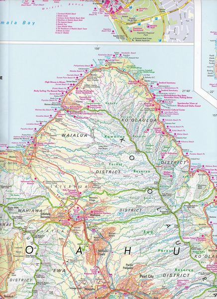 Produktbild: Nelles Map Landkarte Hawaiian Islands