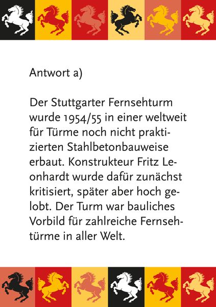 Produktbild: Das Stuttgart-Quiz