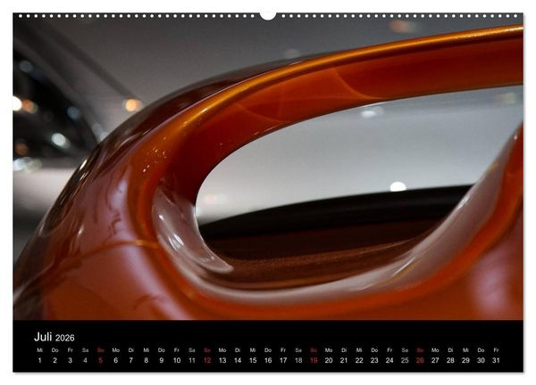 Produktbild: Heiligs Blechle - Porsche-Ikonen im Detail (Wandkalender 2026 DIN A2 quer), CALVENDO Monatskalender
