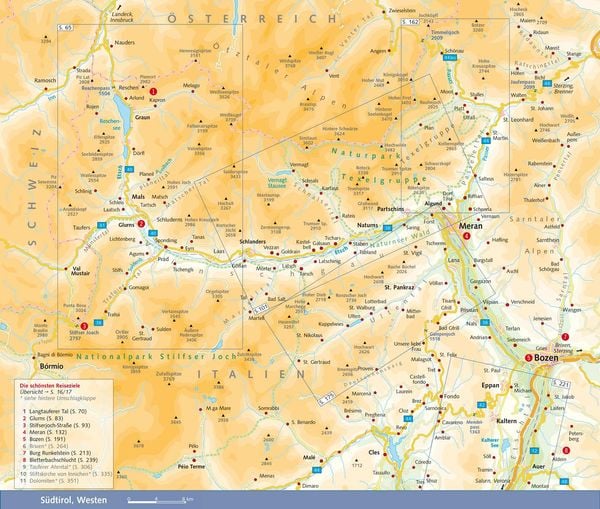 TRESCHER Reiseführer Südtirol und Trentino