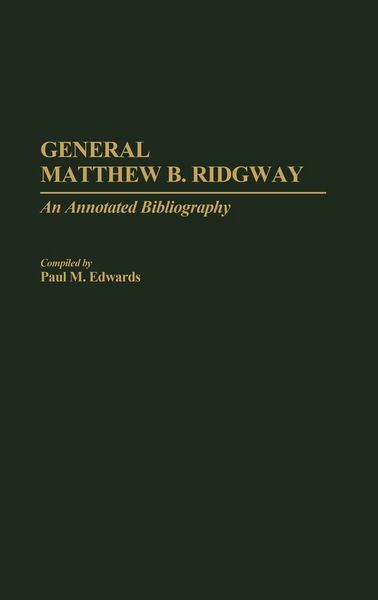 Produktbild: General Matthew B. Ridgway