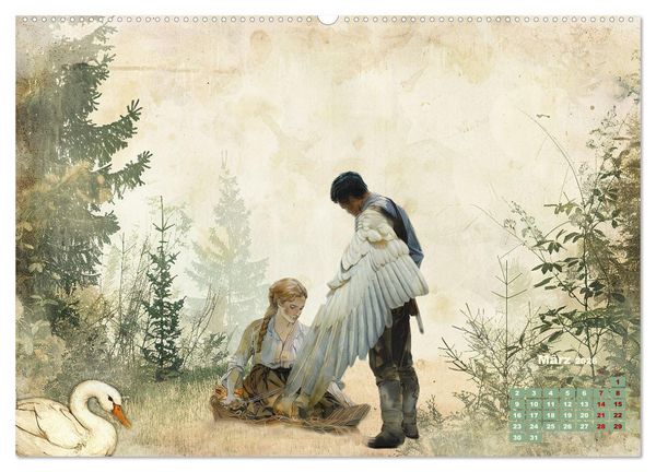 Produktbild: Zwischen Traum und Trag&ouml;die (Wandkalender 2026 DIN A2 quer), CALVENDO Monatskalender