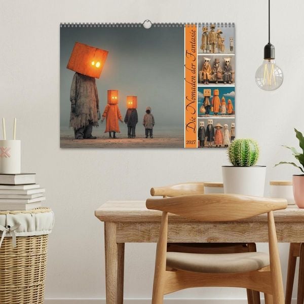 Produktbild: Die Nomaden der Fantasie (Wandkalender 2027 DIN A3 quer), CALVENDO Monatskalender