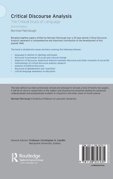 Produktbild: Critical Discourse Analysis