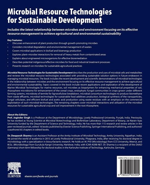 Produktbild: Microbial Resource Technologies for Sustainable Development