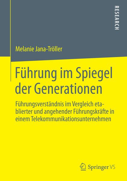 Produktbild: F&uuml;hrung im Spiegel der Generationen