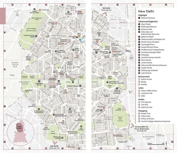 Produktbild: Vis-&agrave;-Vis Reisef&uuml;hrer Delhi, Agra & Jaipur