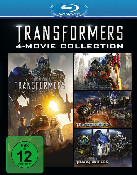Transformers 1-4 Collection  [4 BRs]