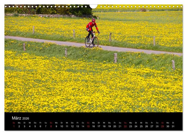 Produktbild: Roadbike Dreams. Traumstra&szlig;en in Europa (Wandkalender 2026 DIN A3 quer), CALVENDO Monatskalender