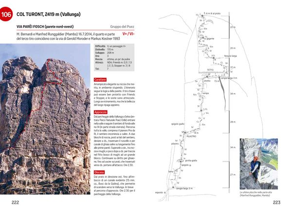 Produktbild: Le migliori vie di arrampicata in Val Gardena e dintorni