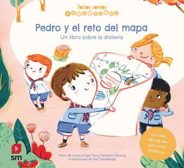 Produktbild: Pedro y el reto del mapa : un libro sobre la dislexia