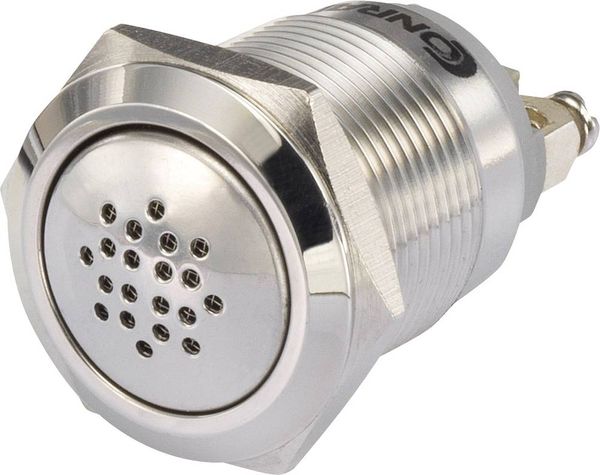 Produktbild: TRU COMPONENTS 1231432 Signalgeber Ger&auml;usch-Entwicklung: 85 dB Spannung: 12 V/DC Dauerton 1 St.