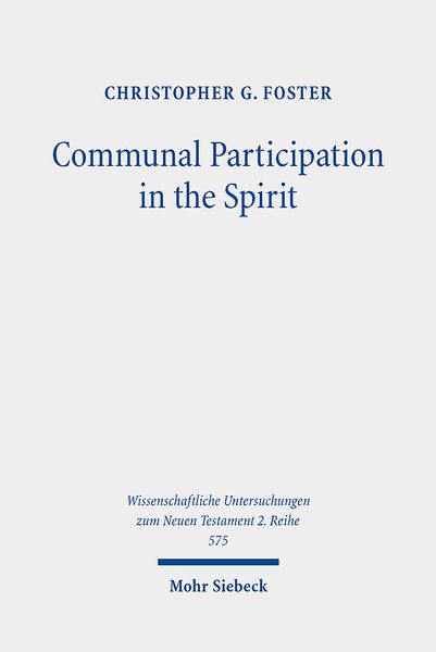 Produktbild: Communal Participation in the Spirit
