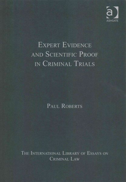Produktbild: Expert Evidence and Scientific Proof in Criminal Trials