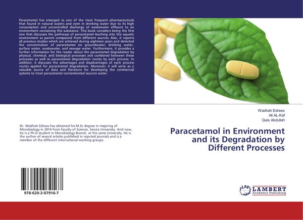 Produktbild: Paracetamol in Environment and its Degradation by Different Processes