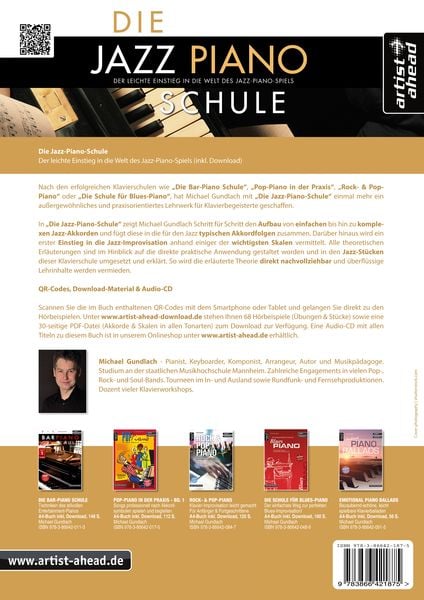 Produktbild: Die Jazz-Piano-Schule