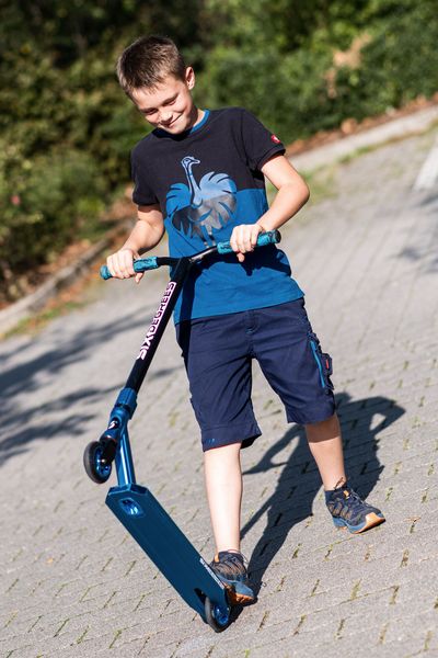 Produktbild: SIX DEGREES Stuntscooter 100 mm blau