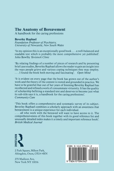 Produktbild: The Anatomy of Bereavement