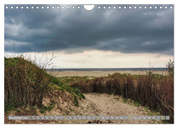 Produktbild: Borkum Ansichten (Wandkalender 2026 DIN A4 quer), CALVENDO Monatskalender