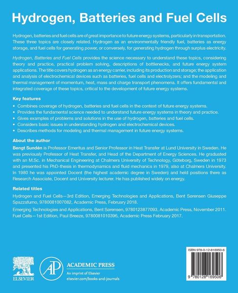 Produktbild: Hydrogen, Batteries and Fuel Cells