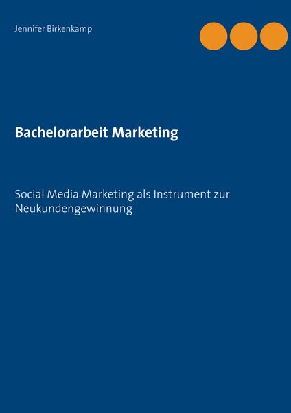 Produktbild: Bachelorarbeit Marketing
