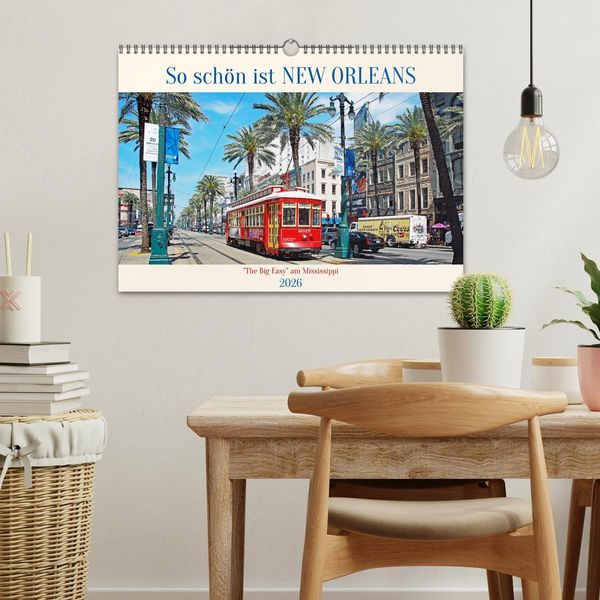 Produktbild: So sch&ouml;n ist New Orleans (Wandkalender 2026 DIN A3 quer), CALVENDO Monatskalender