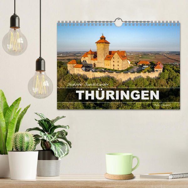 Produktbild: Deutsche Bundesl&auml;nder - Th&uuml;ringen (Wandkalender 2026 DIN A4 quer), CALVENDO Monatskalender