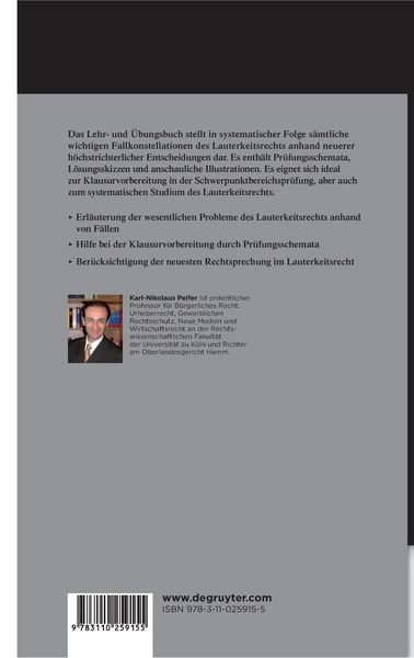 Produktbild: Lauterkeitsrecht