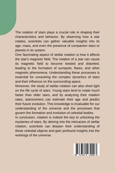 Produktbild: Rotation: The Key to Understanding Stars