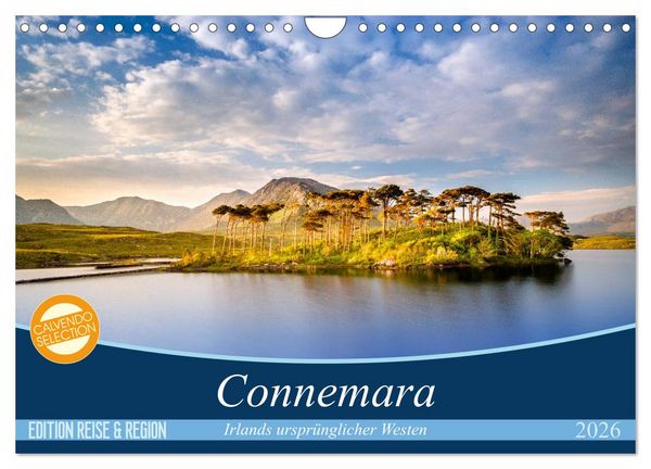 Connemara - Irlands ursprünglicher Westen (Wandkalender 2026 DIN A4 quer), CALVENDO Monatskalender