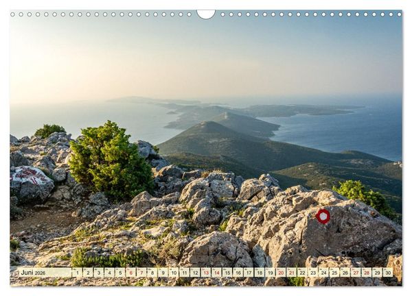 Produktbild: Lo&scaron;inj - Inselzauber in der Adria (Wandkalender 2026 DIN A3 quer), CALVENDO Monatskalender