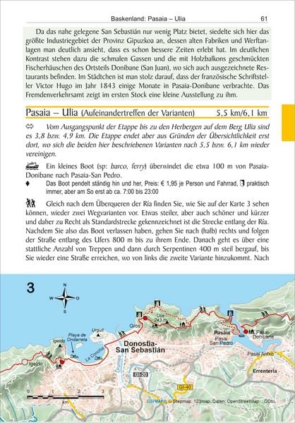 Produktbild: Spanien: Jakobsweg K&uuml;stenweg Camino de la Costa, Camino del Norte und beliebte Varianten