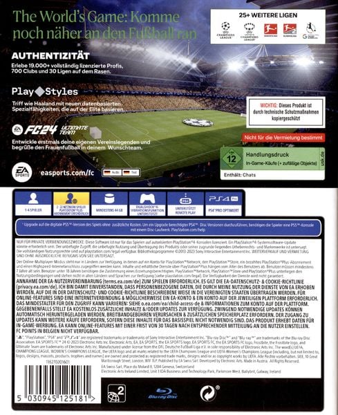 EA Sports FC 24 (PlayStation 4)