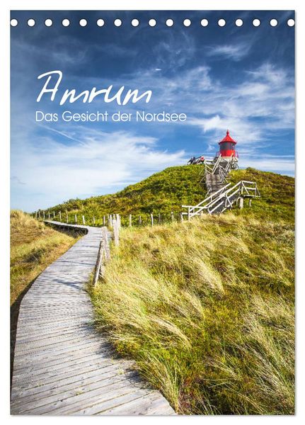 Produktbild: Amrum - Das Gesicht der Nordsee (Tischkalender 2026 DIN A5 hoch), CALVENDO Monatskalender