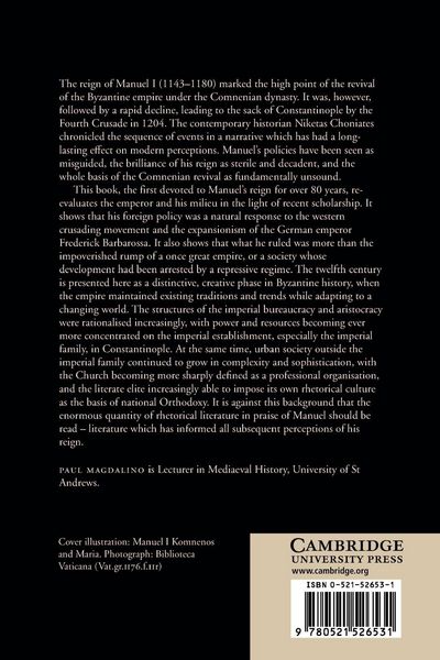 Produktbild: The Empire of Manuel I Komnenos, 1143 1180