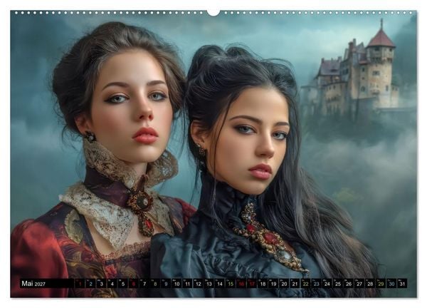 Produktbild: Vampire - Blutdurstige Nachtgestalten (hochwertiger Premium Wandkalender 2027 DIN A2 quer), Kunstdruck in Hochglanz