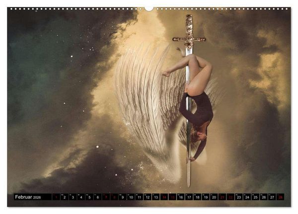 Produktbild: Pole Dance Engel (Wandkalender 2026 DIN A2 quer), CALVENDO Monatskalender