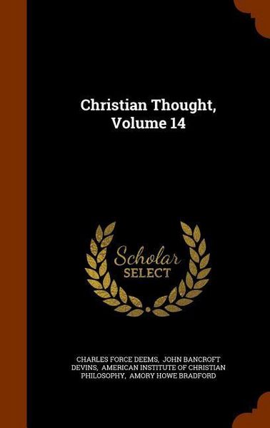 Produktbild: Christian Thought, Volume 14