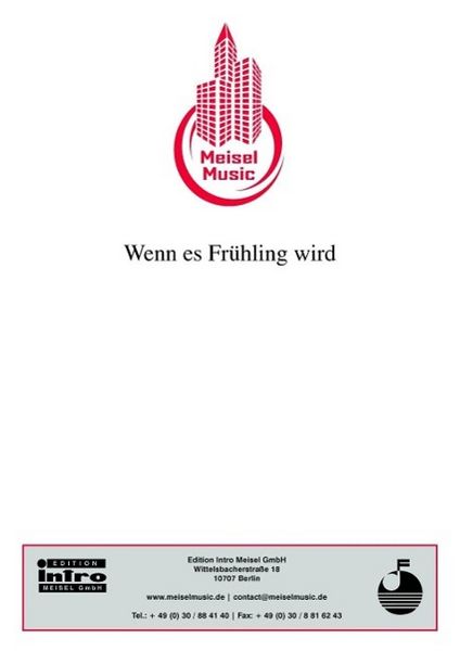 Produktbild: Wenn es Fr&uuml;hling wird