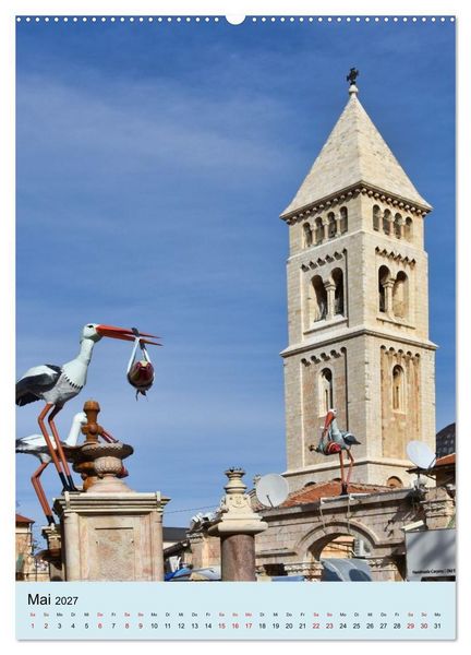 Produktbild: Evangelische Erl&ouml;serkirche Jerusalem (hochwertiger Premium Wandkalender 2027 DIN A2 hoch), Kunstdruck in Hochglanz