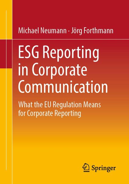 Produktbild: ESG Reporting in Corporate Communication